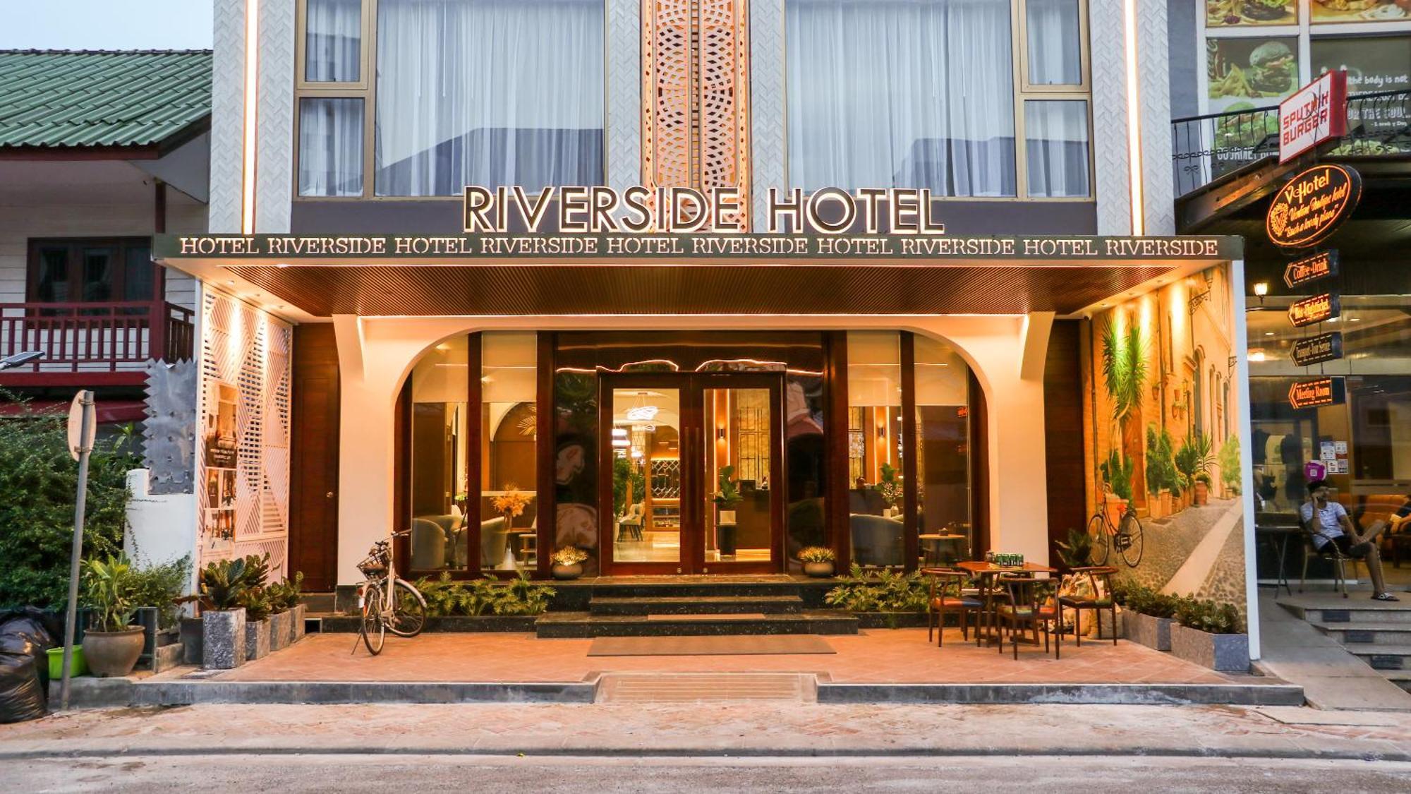 Riverside Hotel Vientián Exterior foto